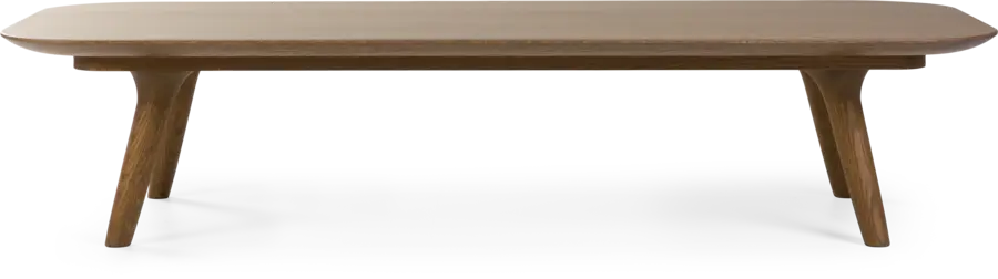 Zio Coffee Table Natural Oil front view